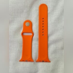 Hermes series 5 Apple Watch Hermès only  Strap orange pre owned